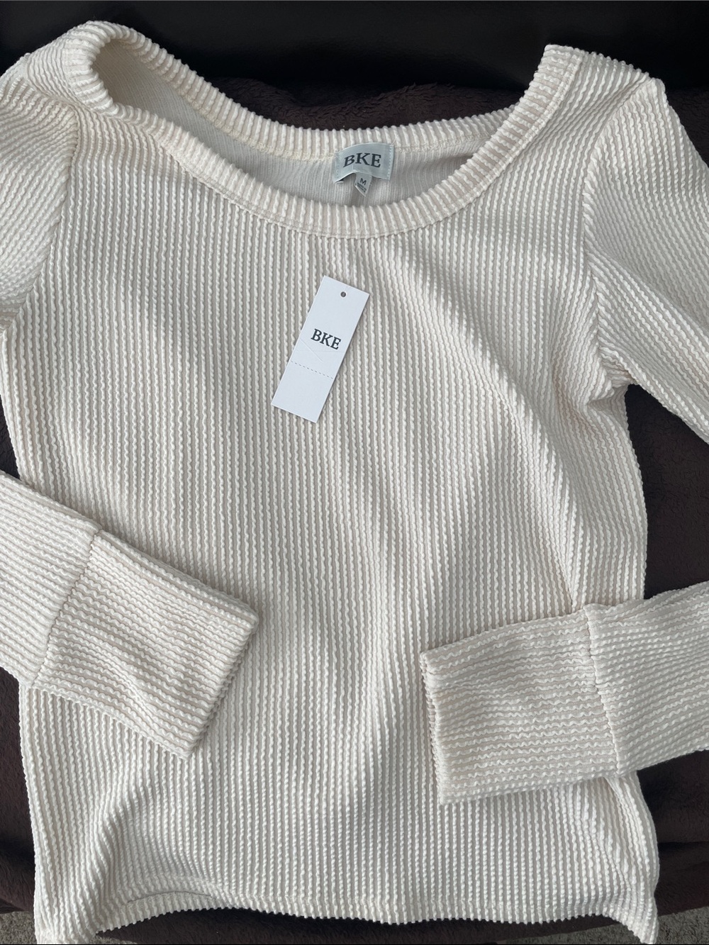 NWT BKE long sleeve top size medium